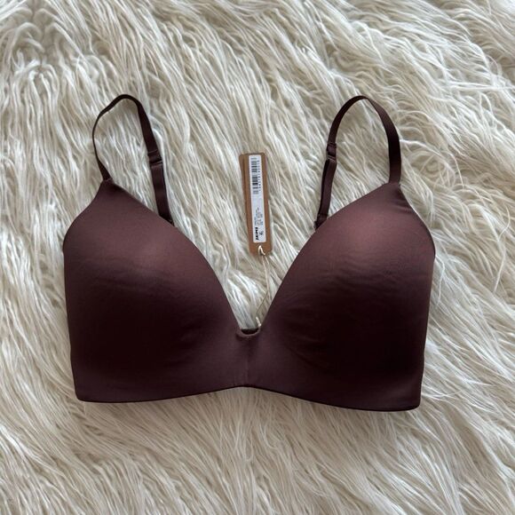Skims Wireless Form T-shirt Bra Cocoa Size 32DD - Picture 2 of 7